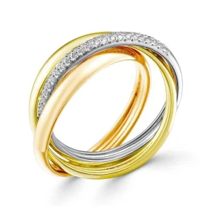 Кольцо  золото К-179-01 (Prestige, Россия)