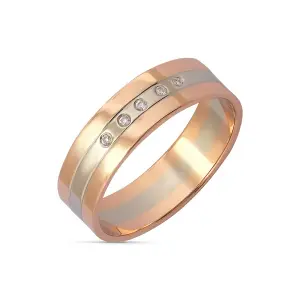 Кольцо  золото CC50500226773 (Кристалл, Беларусь)