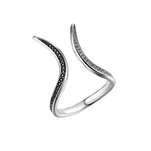 Кольцо декоративное Fresh Jewelry,  серебро 925 проба, вставка фианит (Fresh Jewelry, Россия)