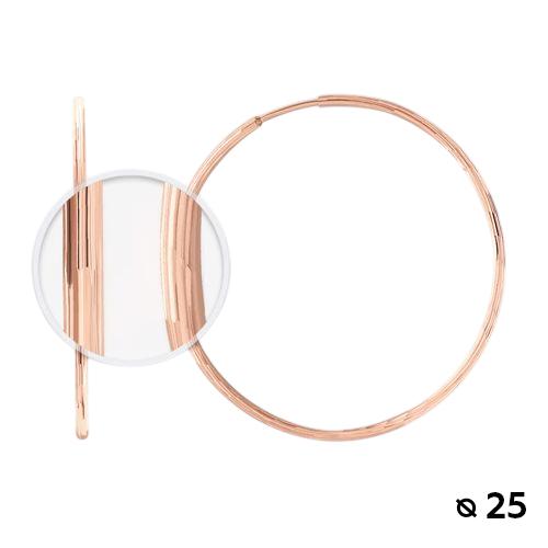 Серьги конго, красное золото 585 проба (Беларусь) — от 706.99 руб. в сети магазинов 7 карат забронировать в магазине Серьги конго, красное золото 585 проба