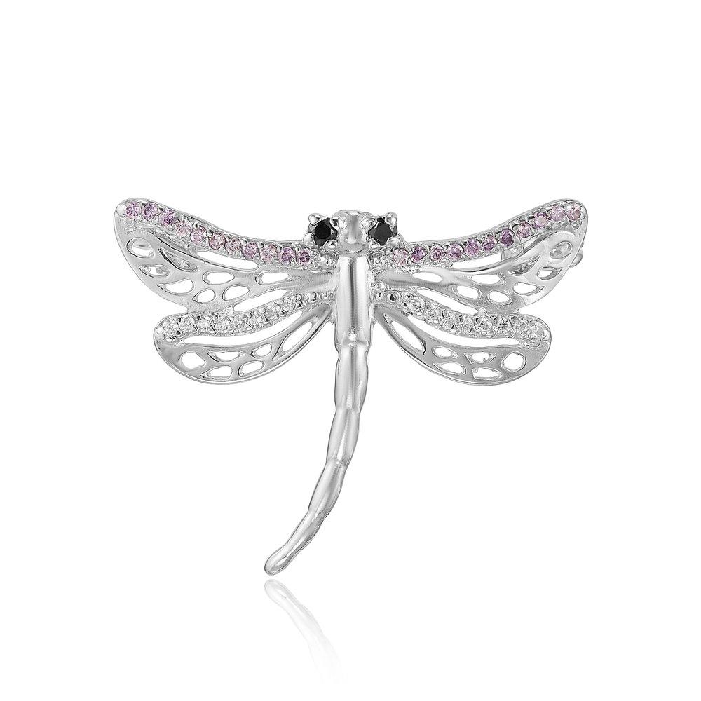 Брошь,  серебро 925 проба