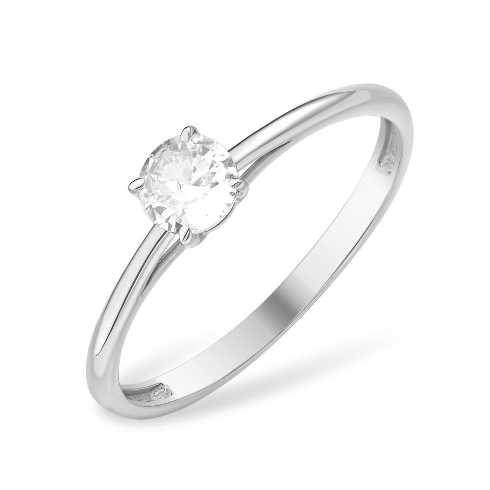 Кольцо помолвочное 7 Карат, белое серебро 925 проба, вставка фианит (7 Карат, Беларусь)