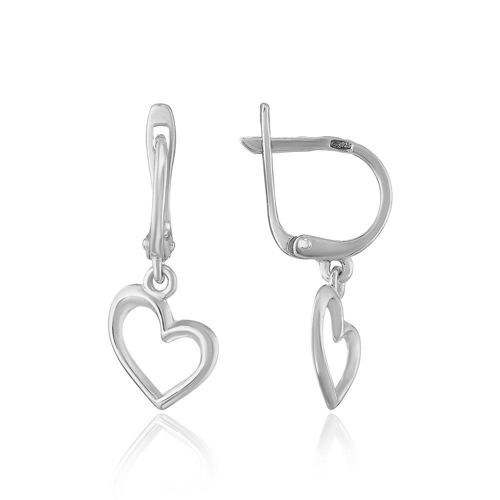 Серьги длинные,  серебро 925 проба (Россия)