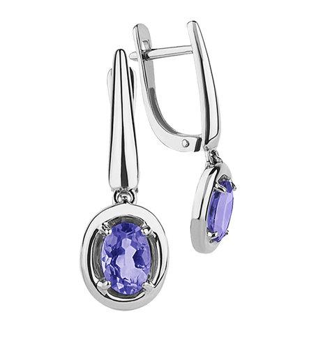 Серьги длинные СБ Золото,  серебро 925 проба (СБ Золото, Россия)