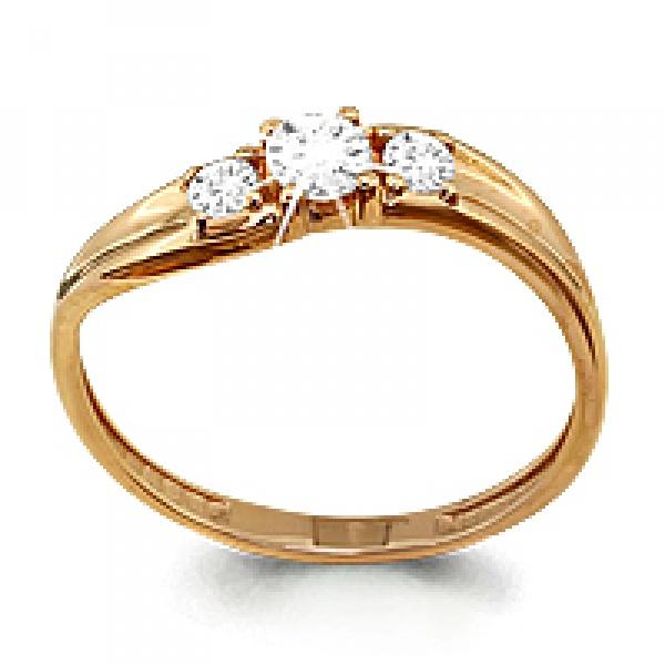 Кольцо декоративное Aquamarine, красное золото 585 проба, вставка фианит (Aquamarine, Россия) — от 754.81 руб. в сети магазинов 7 карат забронировать в магазине Кольцо декоративное Aquamarine, красное золото 585 проба, вставка фианит