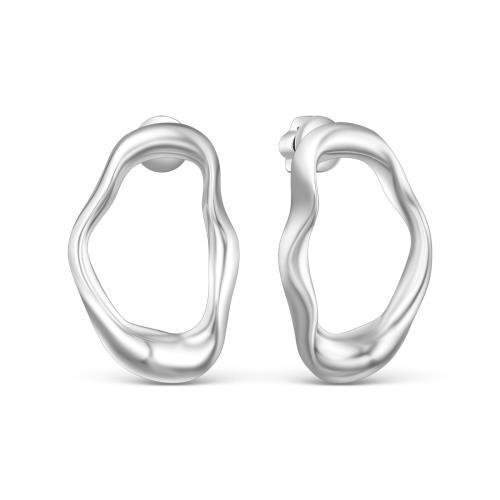 Серьги пусеты Серебро России,  серебро 925 проба (Серебро России, Россия)