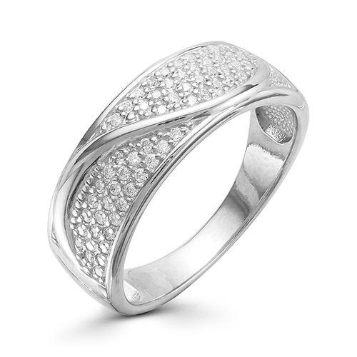 Кольцо декоративное Zlato,  серебро 925 проба, вставка фианит (Zlato, Россия)