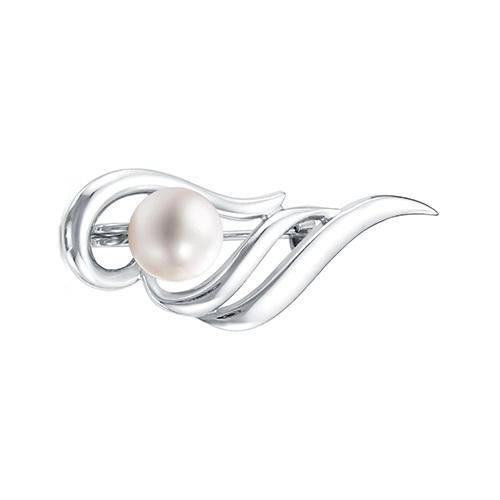 Брошь Zlato,  серебро 925 проба