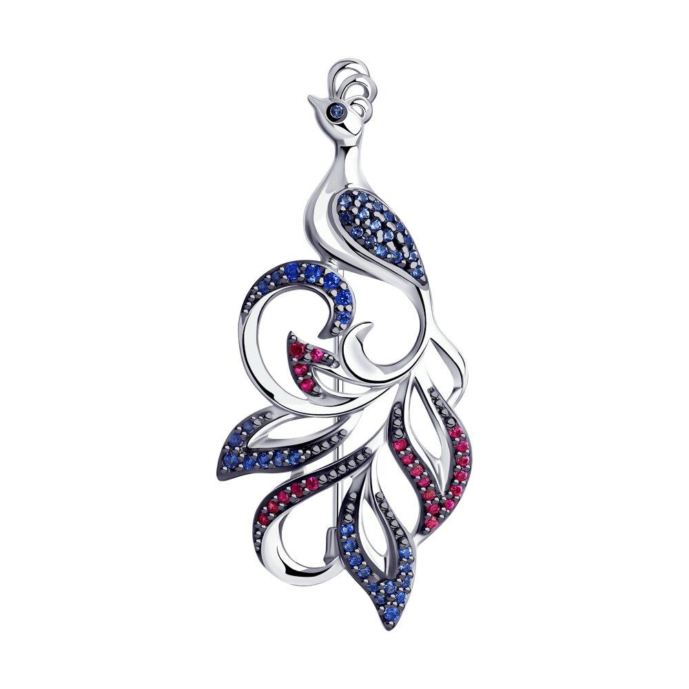 Брошь SOKOLOV, серебро 925 проба (SOKOLOV, Россия) — от 205.57 руб. в сети магазинов 7 карат забронировать в магазине Брошь SOKOLOV, серебро 925 проба