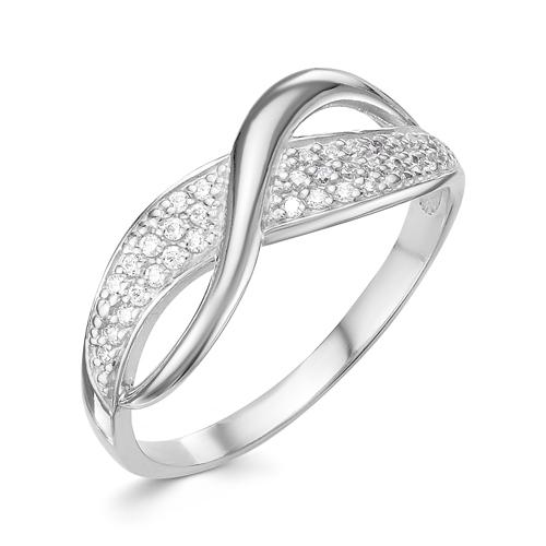 Кольцо декоративное Zlato,  серебро 925 проба, вставка фианит (Zlato, Россия)