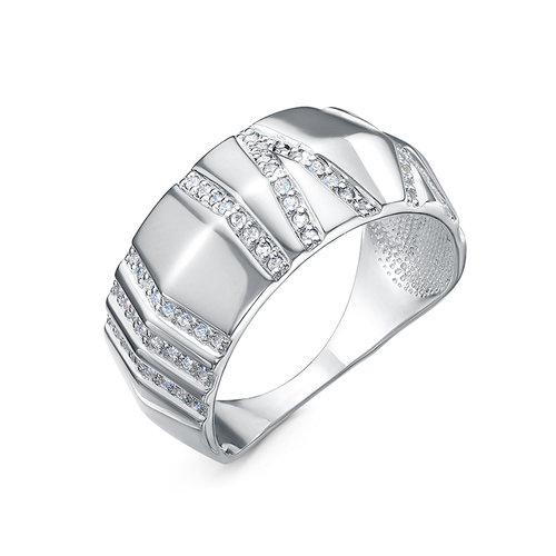 Кольцо декоративное DELTA,  серебро 925 проба, вставка фианит (DELTA, Россия)