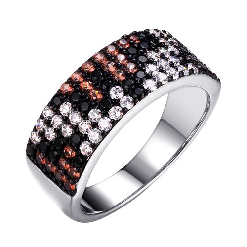Кольцо декоративное Fresh Jewelry,  серебро 925 проба, вставка нанокристалл (Fresh Jewelry, Россия)