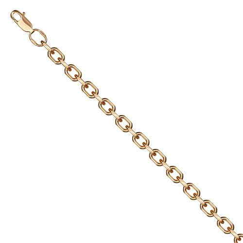 Цепь с плетением "Якорное" 7 Карат, красное золото 585 проба (7 Карат, Беларусь)