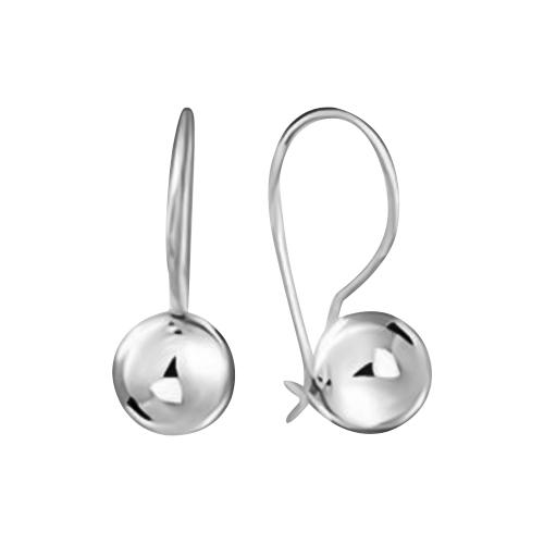 Серьги длинные BIRYUZA,  серебро 925 проба (BIRYUZA, Россия)