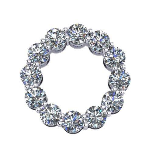 Подвеска декоративная,  серебро 925 проба, вставка фианит (Россия)