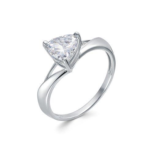 Кольцо помолвочное Zlato,  серебро 925 проба, вставка фианит (Zlato, Россия)