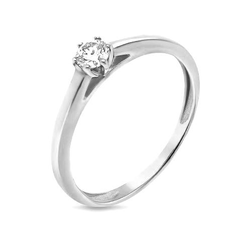 Кольцо помолвочное 7 Карат, белое золото 585 проба, вставка бриллиант (7 Карат, Беларусь)