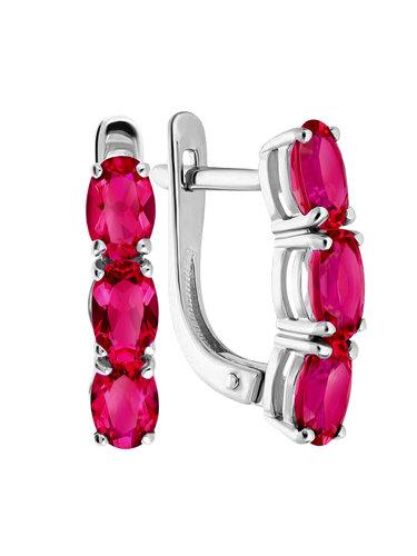 Серьги с английским замком СБ Золото,  серебро 925 проба (СБ Золото, Россия)