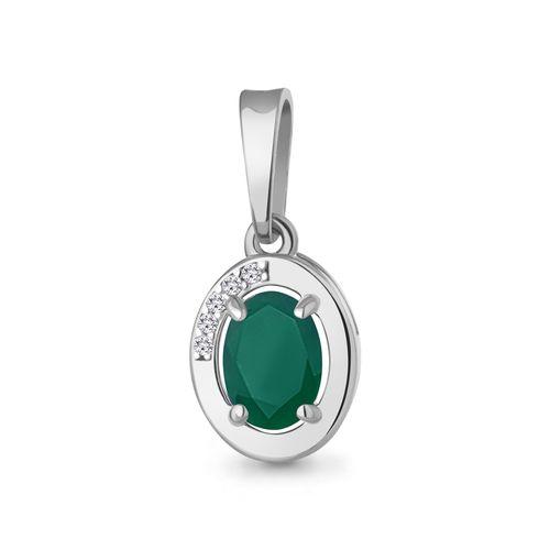 Подвеска декоративная Aquamarine,  серебро 925 проба, вставка фианит (Aquamarine, Россия)