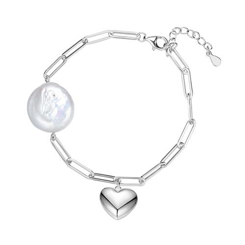 Браслет декоративный Fresh Jewellery,  серебро 925 проба, вставка жемчуг (Fresh Jewellery, Россия)