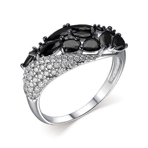 Кольцо декоративное DEWI,  серебро 925 проба, вставка фианит (DEWI, Россия)