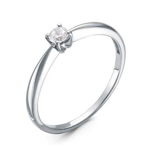 Кольцо помолвочное RoseGrace, белое золото 585 проба, вставка бриллиант (RoseGrace, Россия)
