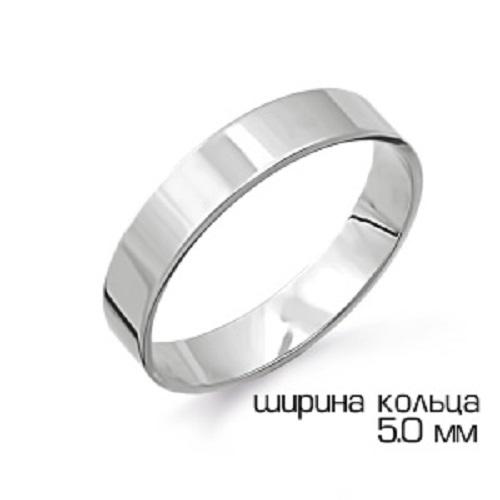 Кольцо обручальное 7 Карат, белое золото 585 проба (7 Карат, Беларусь)