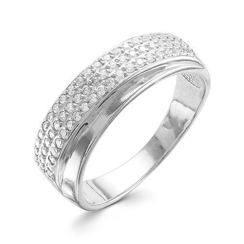 Кольцо декоративное Zlato,  серебро 925 проба, вставка фианит (Zlato, Россия)