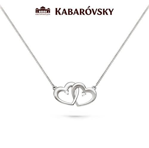 Колье KABAROVSKY,  серебро 925 проба