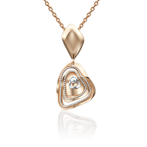 Подвеска декоративная Platina Jewelry, красное золото 585 проба (Platina Jewelry, Россия)