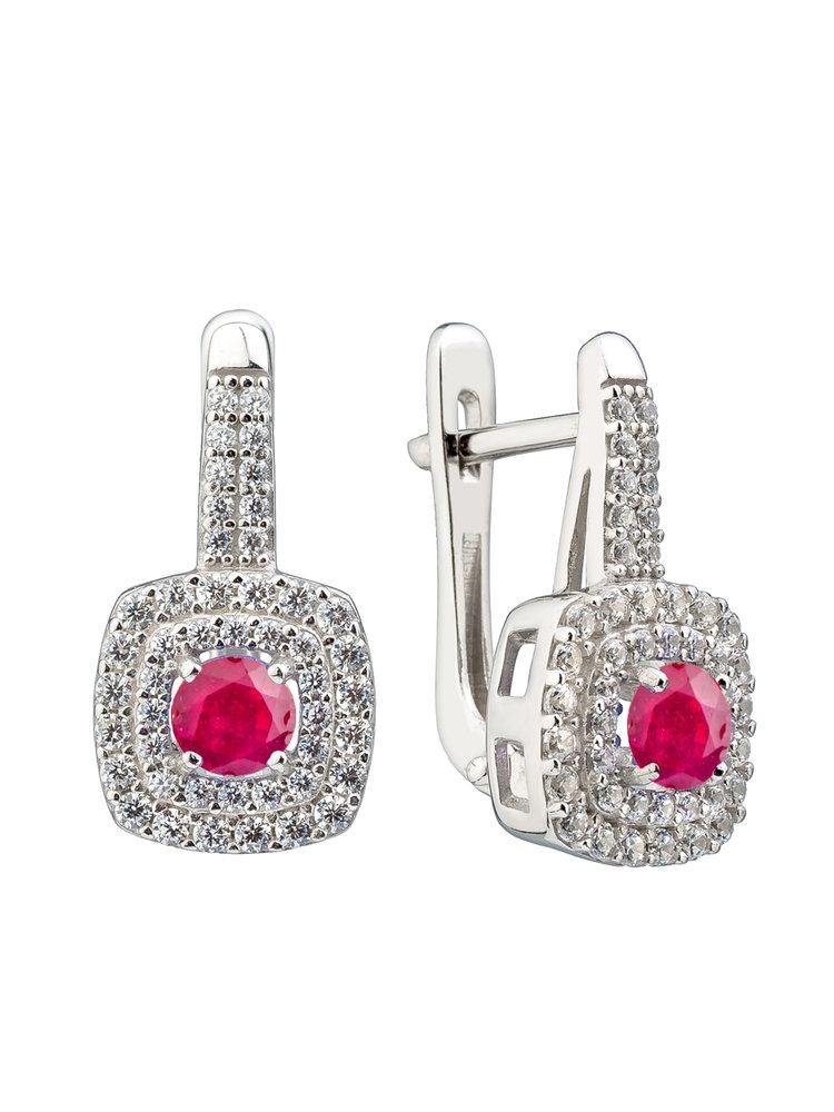 Серьги с английским замком СБ Золото,  серебро 925 проба (СБ Золото, Россия)