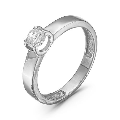 Кольцо помолвочное Zlato,  серебро 925 проба, вставка фианит (Zlato, Россия)