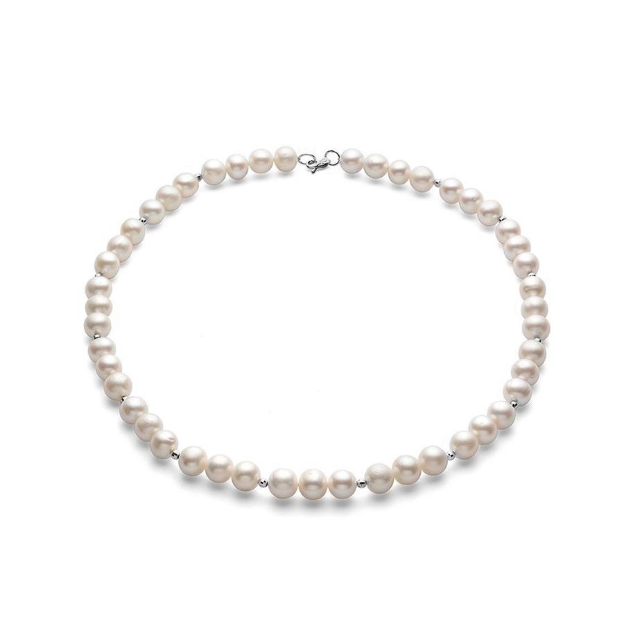 Бусы Zlato,  серебро 925 проба, вставка жемчуг