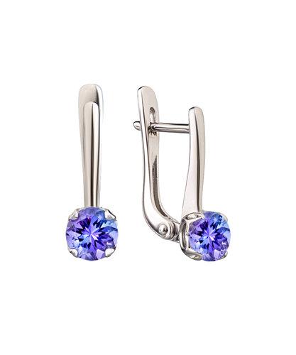 Серьги с английским замком СБ Золото,  серебро 925 проба (СБ Золото, Россия)