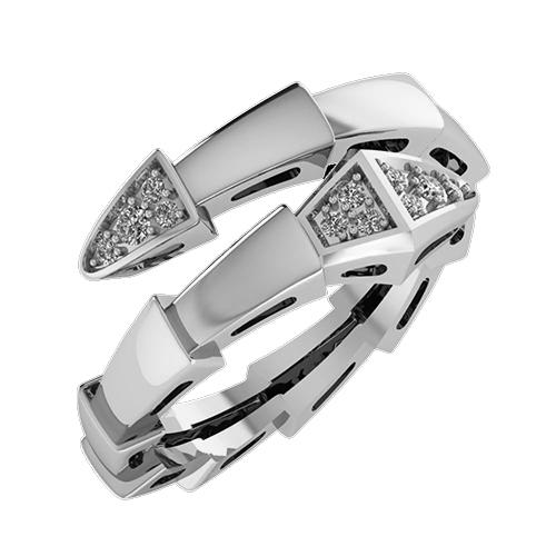 Кольцо декоративное 7 Карат, белое золото 585 проба, вставка фианит (7 Карат, Беларусь) — от 1317.12 руб. в сети магазинов 7 карат забронировать в магазине Кольцо декоративное 7 Карат, белое золото 585 проба, вставка фианит