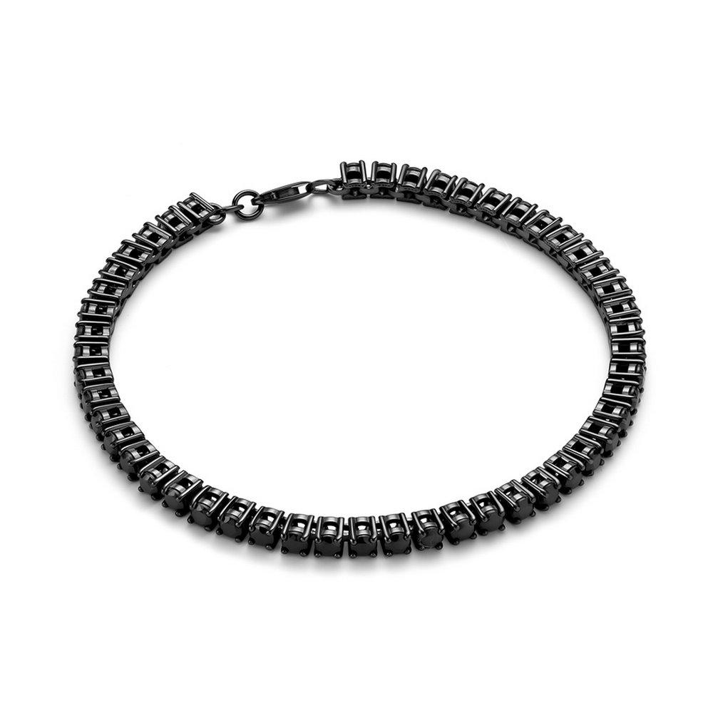 Браслет декоративный,  серебро 925 проба, вставка фианит