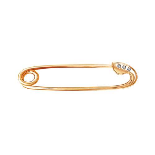 Брошь BIRYUZA,  серебро 925 проба