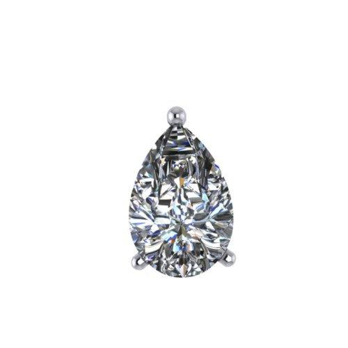 Подвеска декоративная,  серебро 925 проба, вставка фианит (Россия)