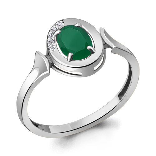 Кольцо декоративное Aquamarine,  серебро 925 проба, вставка фианит (Aquamarine, Россия)