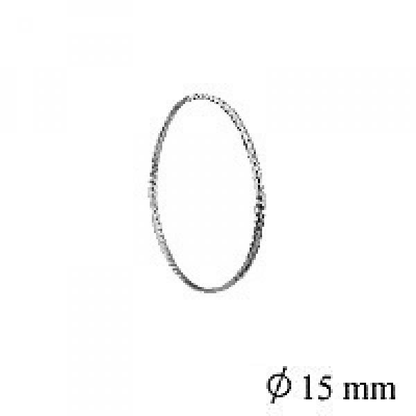 Серьги конго Aquamarine, красное серебро 925 проба