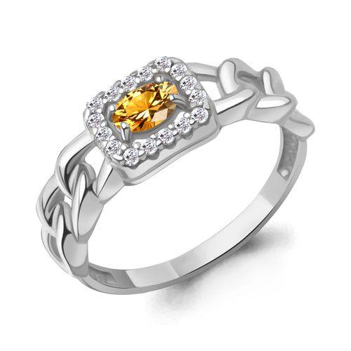 Кольцо декоративное Aquamarine,  серебро 925 проба, вставка фианит (Aquamarine, Россия)