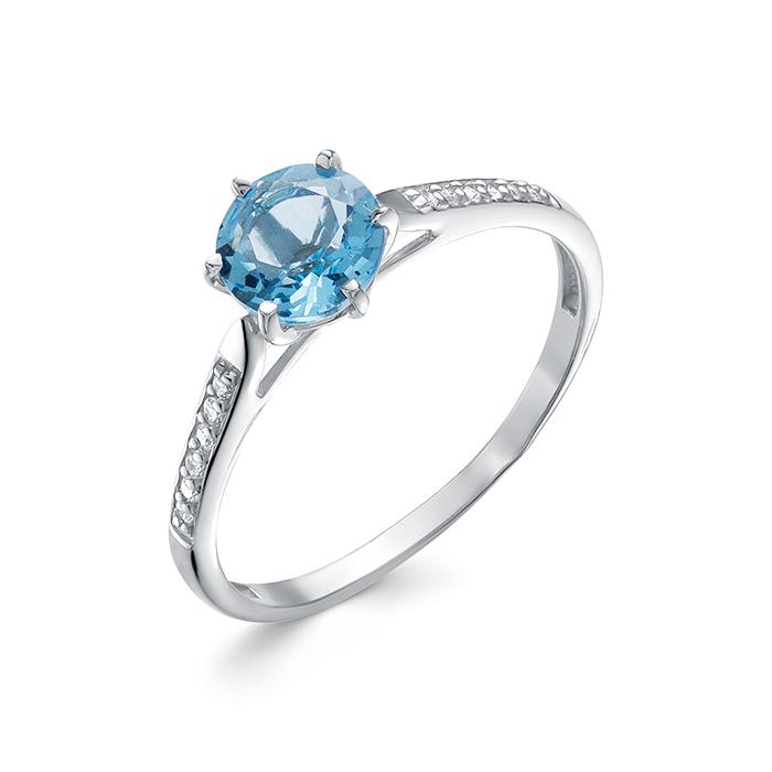 Кольцо помолвочное Zlato,  серебро 925 проба, вставка фианит (Zlato, Россия)