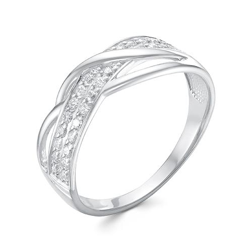 Кольцо декоративное Zlato,  серебро 925 проба, вставка фианит (Zlato, Россия)