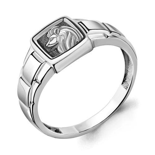 Кольцо печатка Aquamarine,  серебро 925 проба
