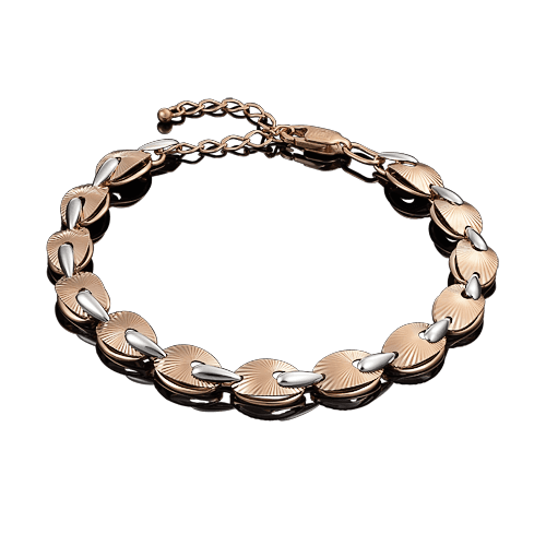 Браслет декоративный Platina Jewelry, комбинированное золото 585 проба (Platina Jewelry, Россия)