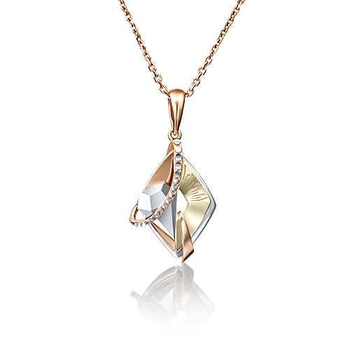 Подвеска декоративная Platina Jewelry,  золото 585 проба