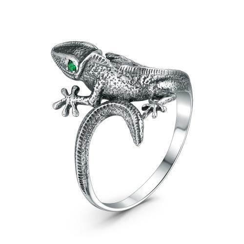 Кольцо декоративное Серебро России,  серебро 925 проба, вставка фианит (Серебро России, Россия)