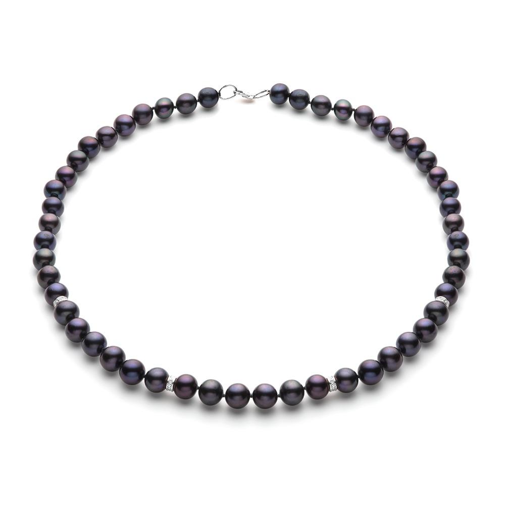 Бусы DE FLEUR,  серебро 925 проба, вставка жемчуг