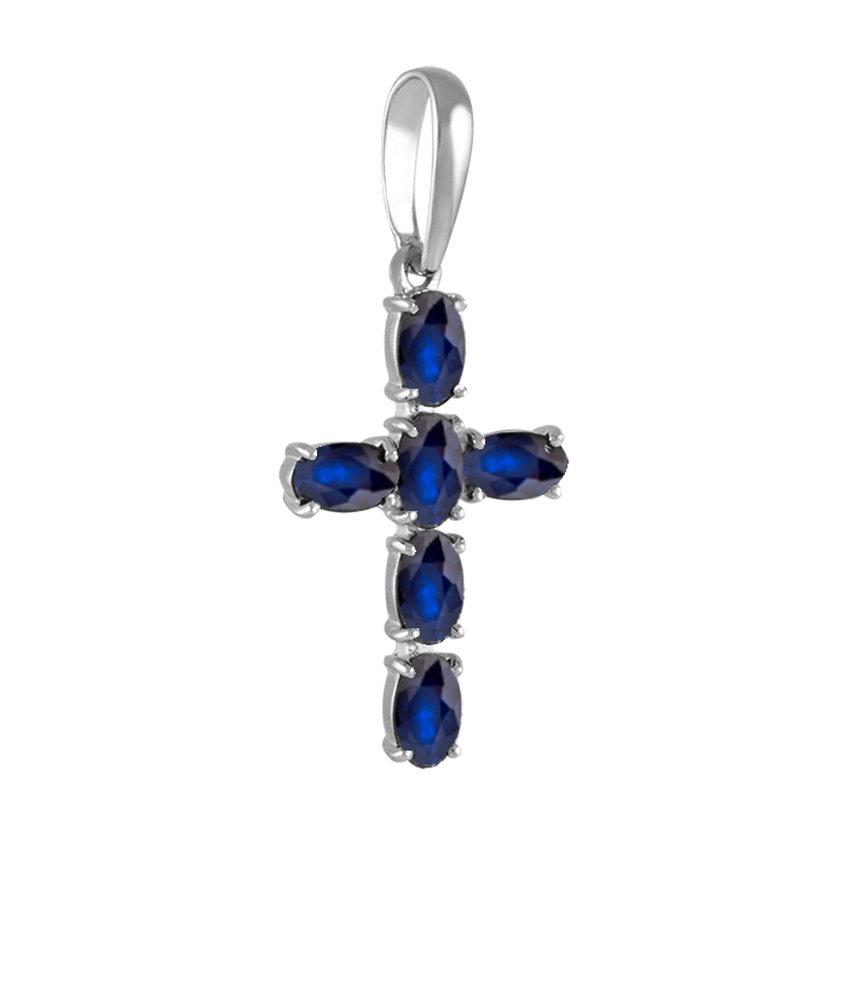 Подвеска крест декоративный,  серебро 925 проба (Россия)