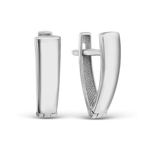 Серьги с английским замком Серебро России,  серебро 925 проба (Серебро России, Россия)